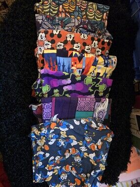 7 Disney LuLaRoe Leggings TC